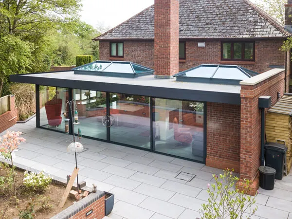 Flat Roof Sunroom